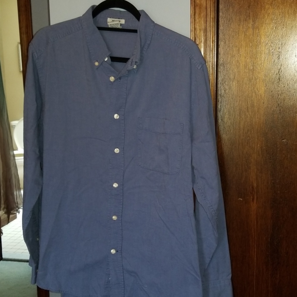 Mens blue Old Navy button down